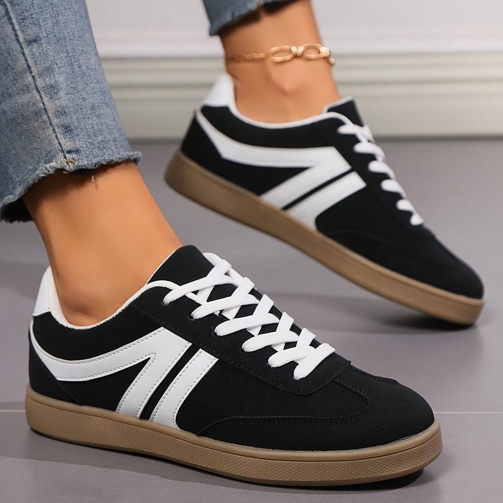 Black Classic - Baskets décontractées pour femmes élégantes et confortables, parfaites pour un usage quotidien.