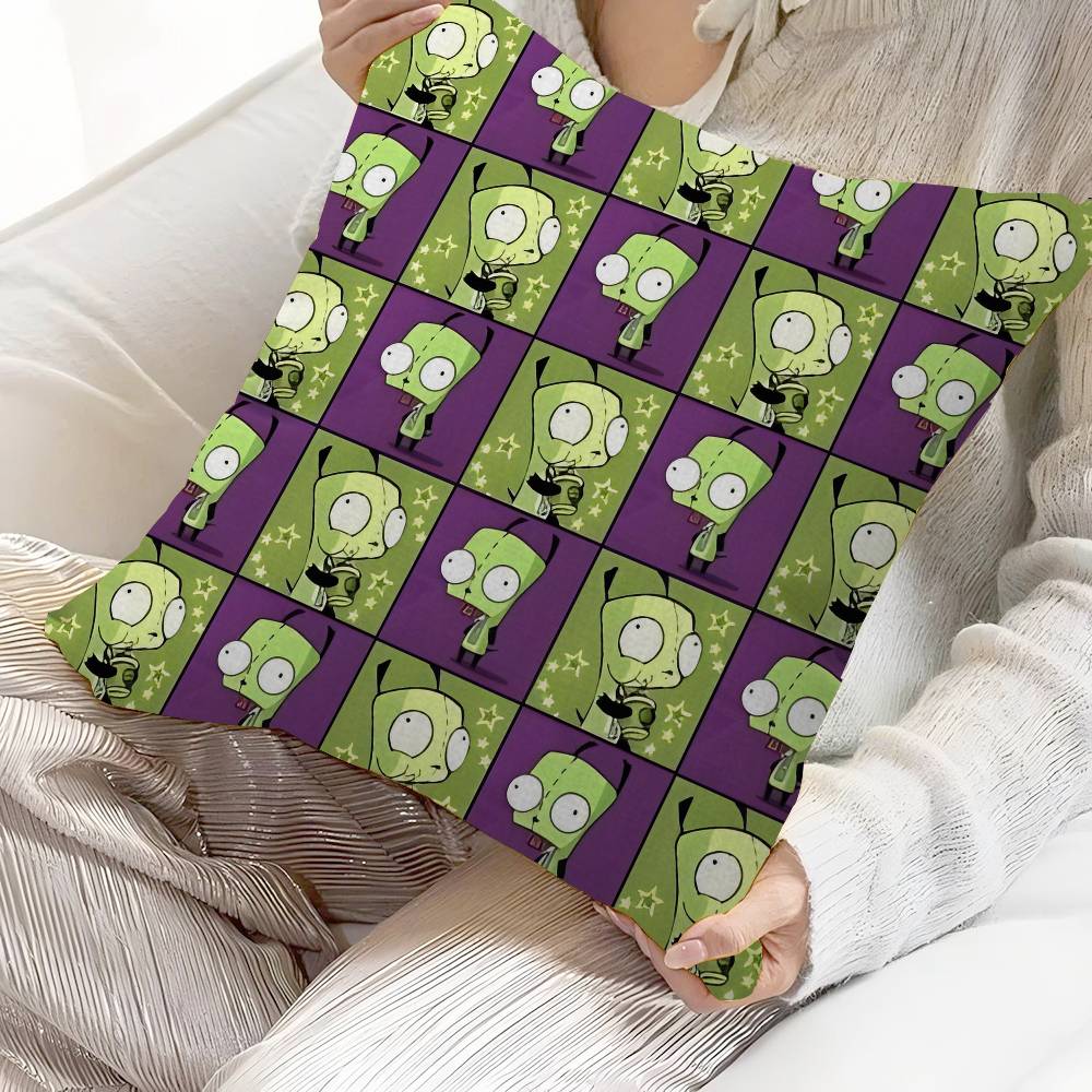 IInvader ZZim Cartoon Pillow Anime Pillow Sofa Bed Head Pillow Cover Cushion Cover 45x45 Cm Fashion