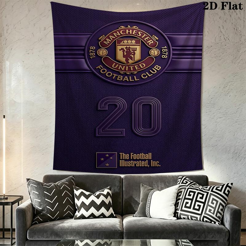 Manchester United Century Glory Threepiece Set 1 Duvet Cover 2 Pillowcase Without Core Soft And Comfortable Duvet Cover And Pillowcase