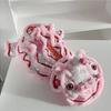 Fashion S/M/L/XL/XXL Pet Clothes Polyester Lion Dance Pet Clothes Cartoon Pattern Chinese Style Pet Costume Visiting Clothing