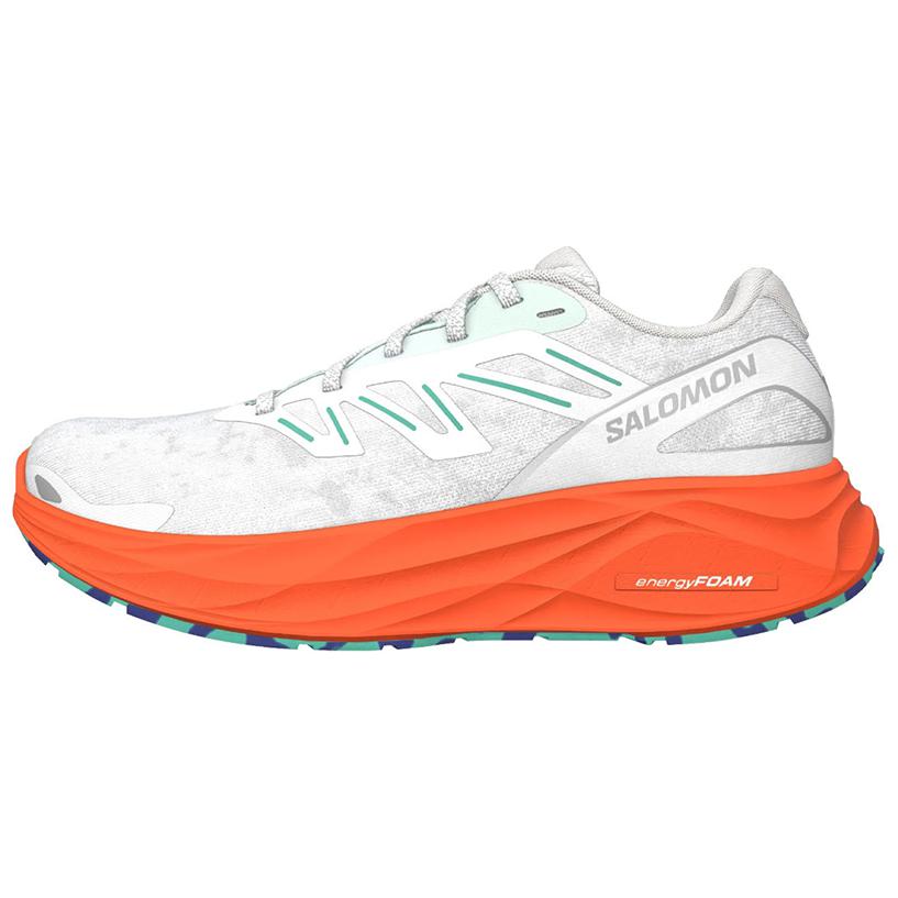 New SALOMON AERO GLIDE 2 Anti Slip And Wear Resistant Breathable Low Top Running Shoes Women's White L47575300