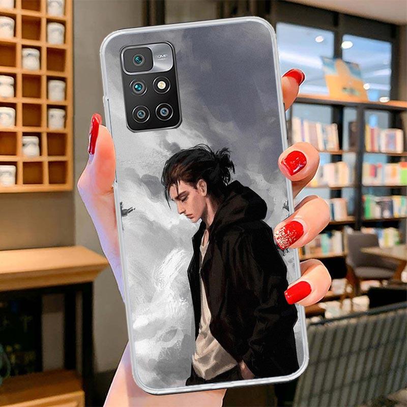 Attack Eren Cover Phone Case For Xiaomi Poco F7 Ultra X7 X6 X5 Pro M7 Redmi 15C 15 13C 13 12C 12 10C 10 9A 9C 9T 9 Shell Poco F7