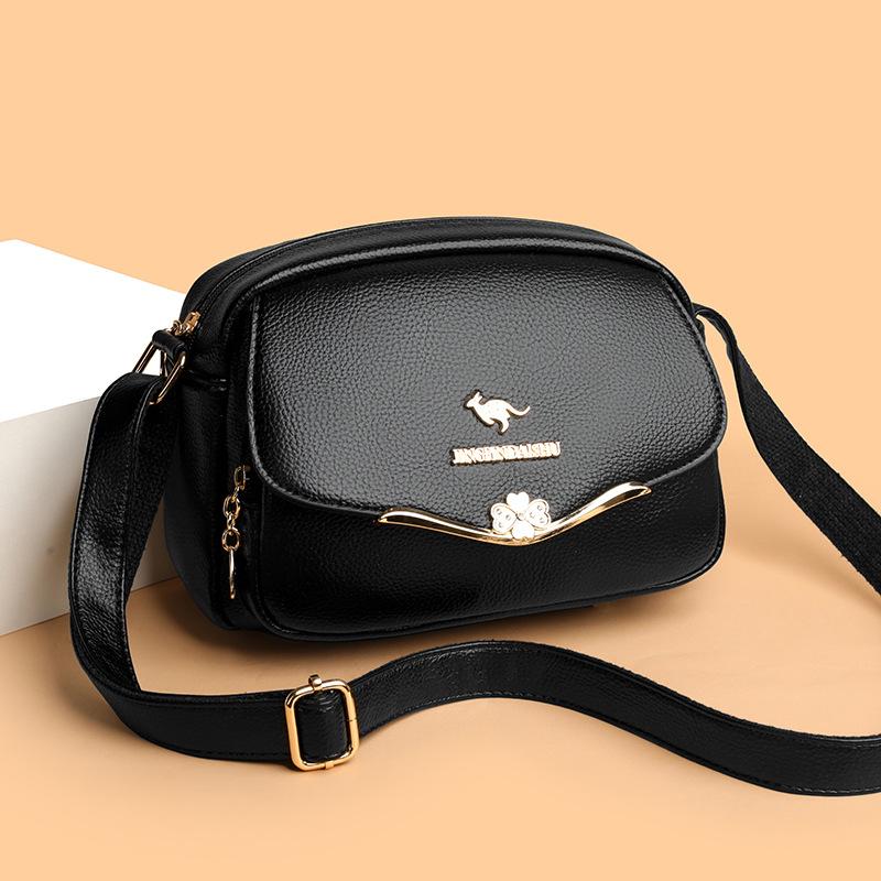 Fasjonabel mammapose liten firkantet veske trendy og high-end crossbody enkel skulder veske