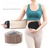 Quilted Three-layer Thickened Warm Waist Belt, Velvet Warm Belly Waist Protective Gear, Autumn and Winter Velcro Buckle Warm Waist Protection