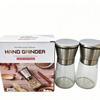 Manual Stainless Steel Salt and Pepper Grinder Set