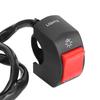 Motorcycle 7 8inch Handlebar Mount LED Headlight On Off Switch with Red Button