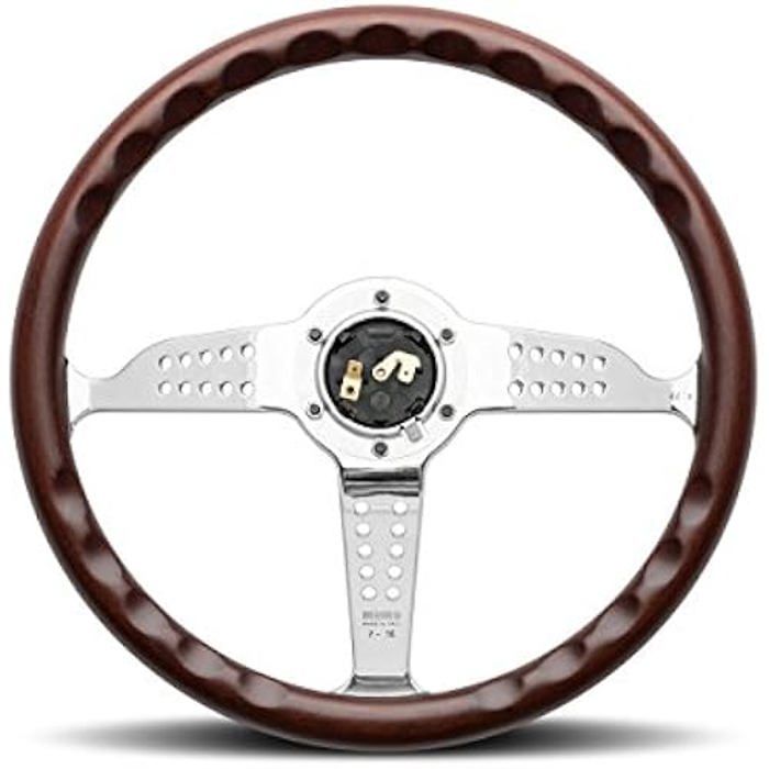 Volant - MOMO - Super Grand Prix 350 MZ - Bois - Argent Polaire - Durable