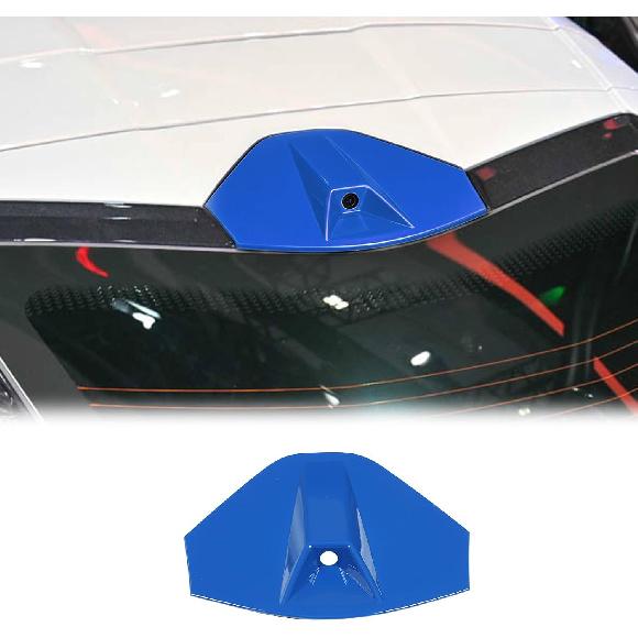 Car Roof Rearview Camera Cover Overlay Trim Cover Compatible with Chevrolet Corvette C8 2020-2026, Rear Decklid Camera Vent Cover Accessories, Fit