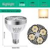 PAR35W LED Track Light Bulb E27 - Ideal for Clothing Stores, Malls, Hotels, and Supermarkets with COB Technology.