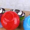 6 Pack Colorful Stainless Steel Bowls,4.92 Inch Double Walled 15 Oz Heat Insulation Anti-fall Anti-scalding Kids Rice,Soup,Noodles,Salad Bowl (15 Oz)