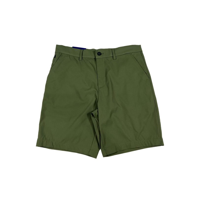 European and American Single Men's Summer Casual Business Commuter Suit Shorts Micro Elastic Solid Quick-Drying Plus size American Fifth Pants