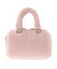 De Handtasche EC Limited Kunstfell Boston Bag Rosa [Maison Fleur] Damen