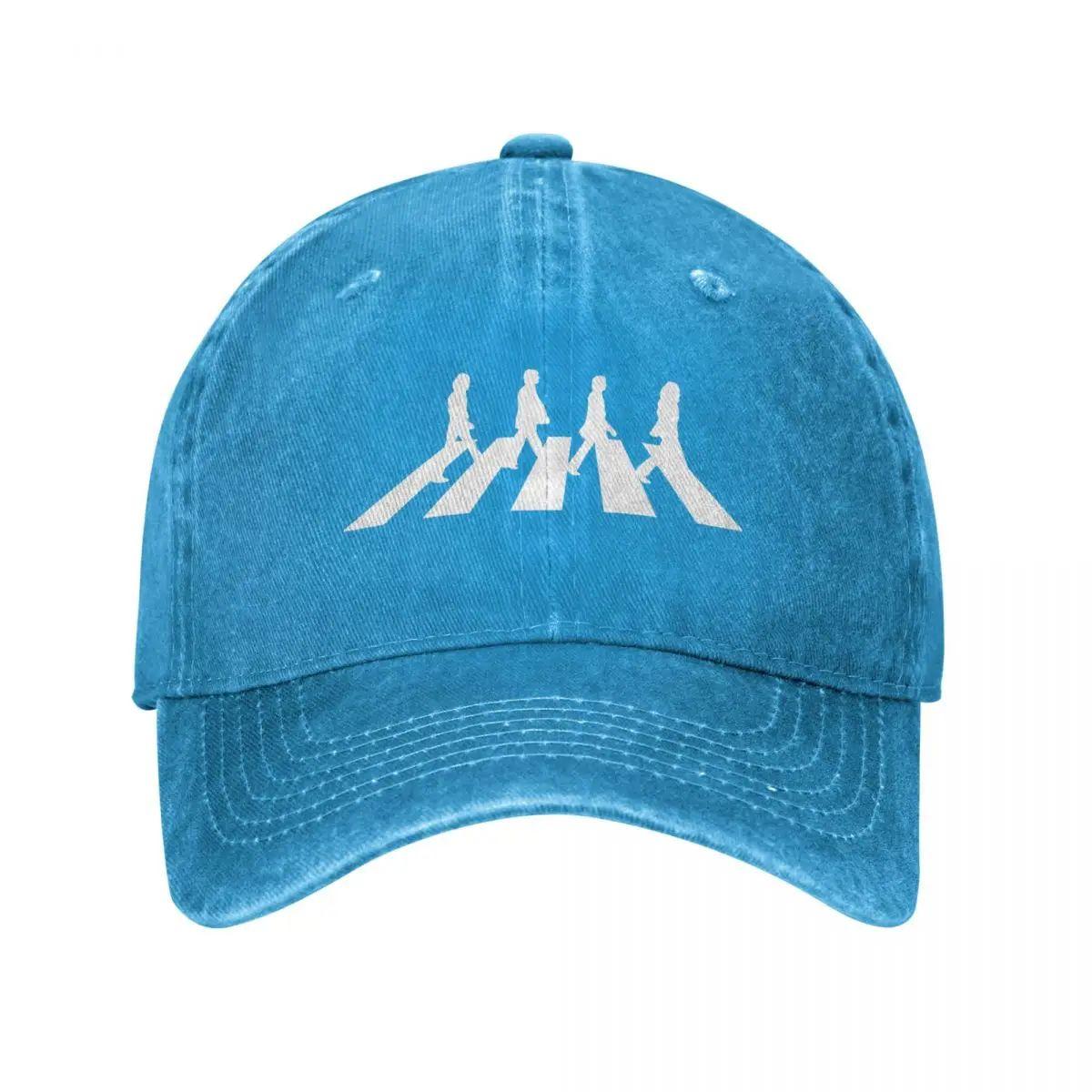 

Minimalistic Abbey Road B-Beatles Baseball Cap Accessories for Unisex Women Fashion Headwear Trucker Hats Adjustable Fit Adjustable
