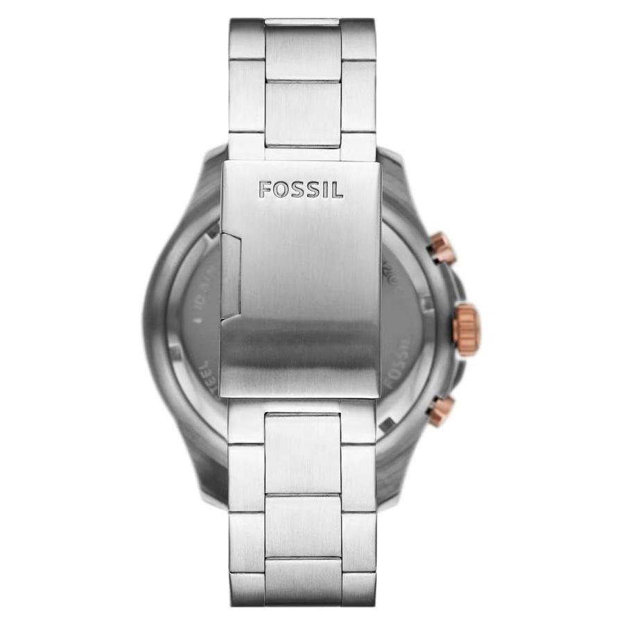 Fossil Men's Quartz Stainless Steel Three-Hand Watch Stainless Steel Case/Glass MirrorFS5768