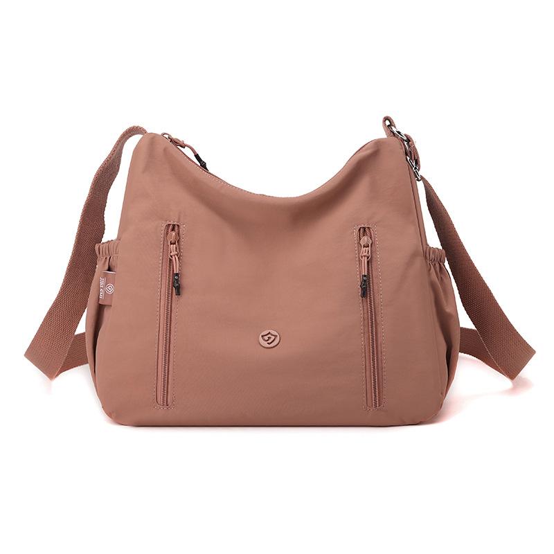 Stylish and simple messenger women's bag autumn new multi-color shoulder bag street trend lightweight nylon women's bag tide