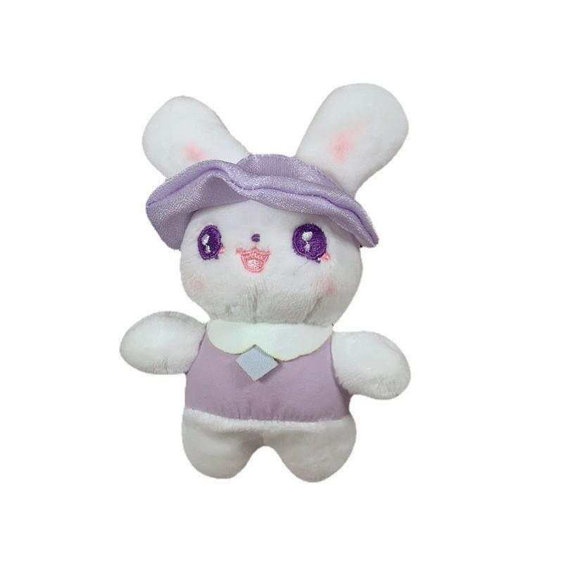 Adorable Mini Bunny Keychain Soft Plush Toy Bag Accessory 2023 New Design