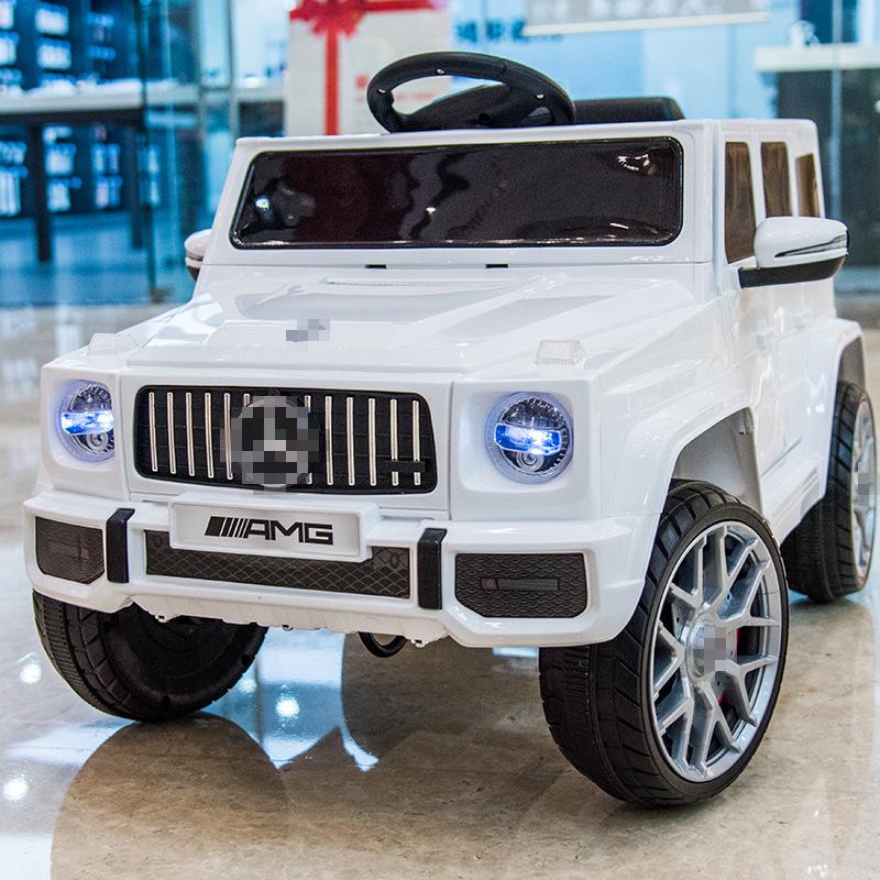 Mercedes G-Class Kids' Electric Ride-On Car with Remote Control & Music for Ages 1-8