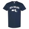 Klassischer New England Bogen - Staat T-Shirt mit Heimatstolz