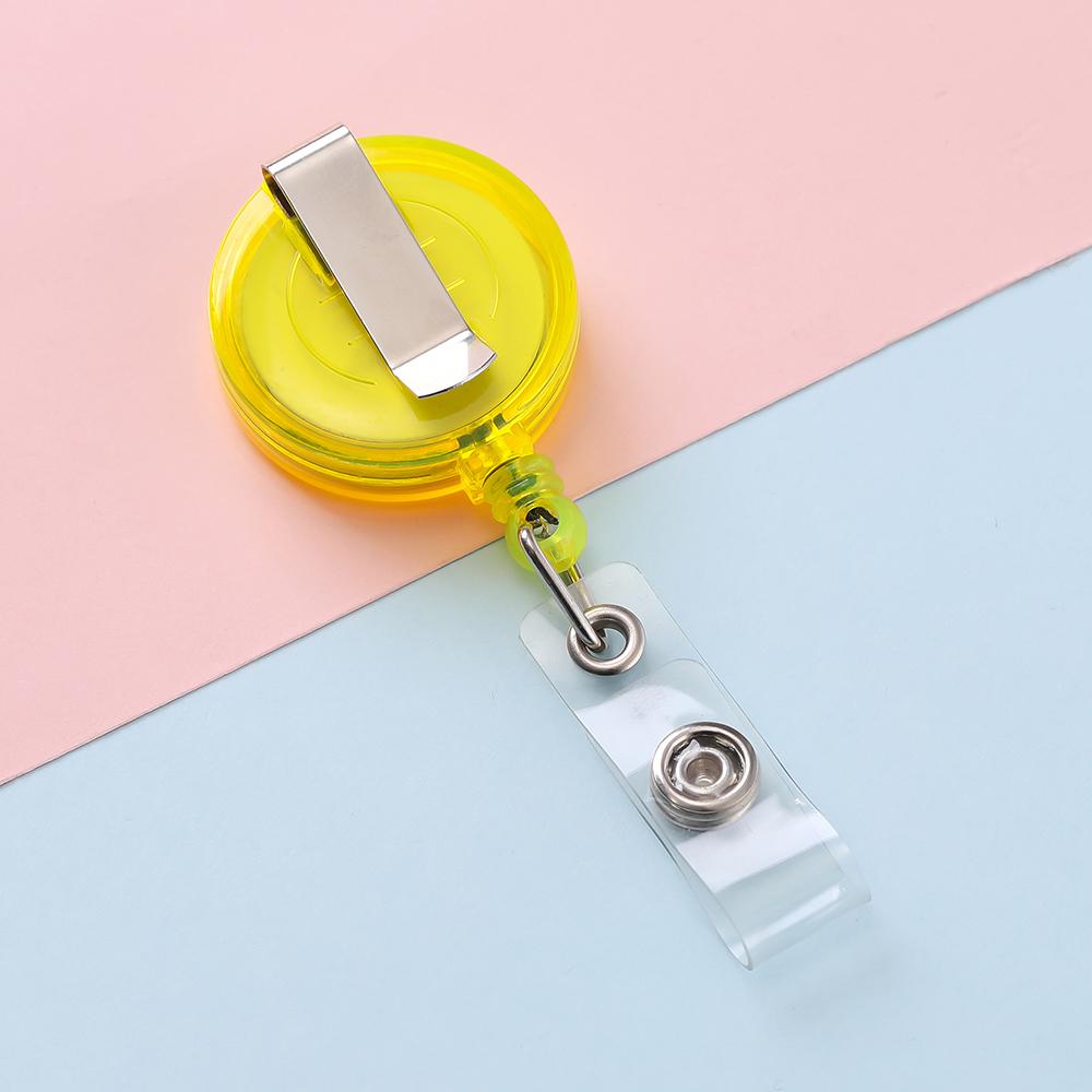 Retractable Steel Cord Pull Reel Keychains Spring Buckle Clasp Wire Rope Key Ring Recoil ID Card Holder Key Chain Multiple Tools