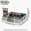 MOOXI Military Wars Simulation WW2 Battlefield Weapons Vehicle Model Set MOC Bricks DIY Building Blocks Toys Children Adult Gift