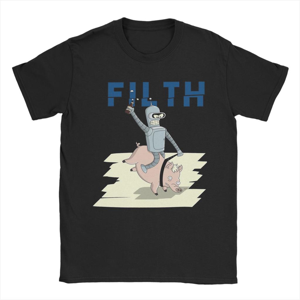 Futuramas Cartoon Comic Apparel Men Women T Shirt Cotton Tee Print  T-shirt Clothes