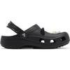 Crocs Classic Glow Black Cat Clog Comfortable Toddler Shoes Baby clogs 210387001