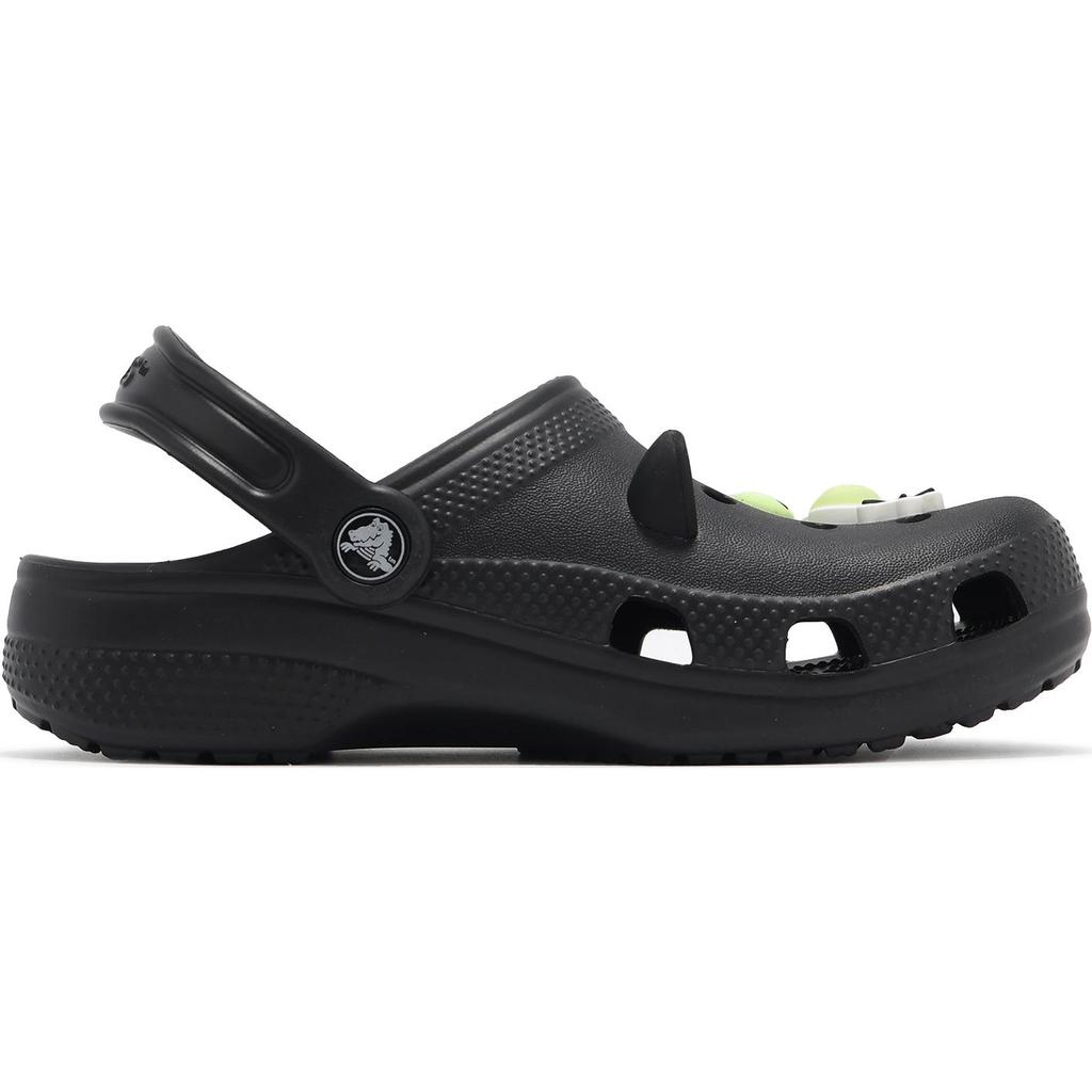 Crocs Classic Glow Black Cat Clog Comfortable Toddler Shoes Baby clogs 210387001