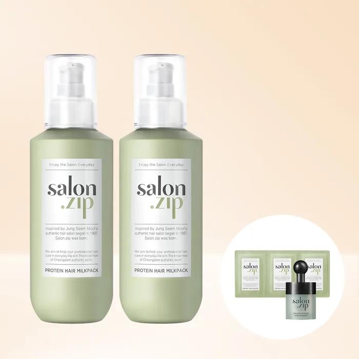 [Exclusive 2 pcs/Select 1 of 3] Salon-style Protein Hair Milk Pack / Recharging Shampoo / Oil