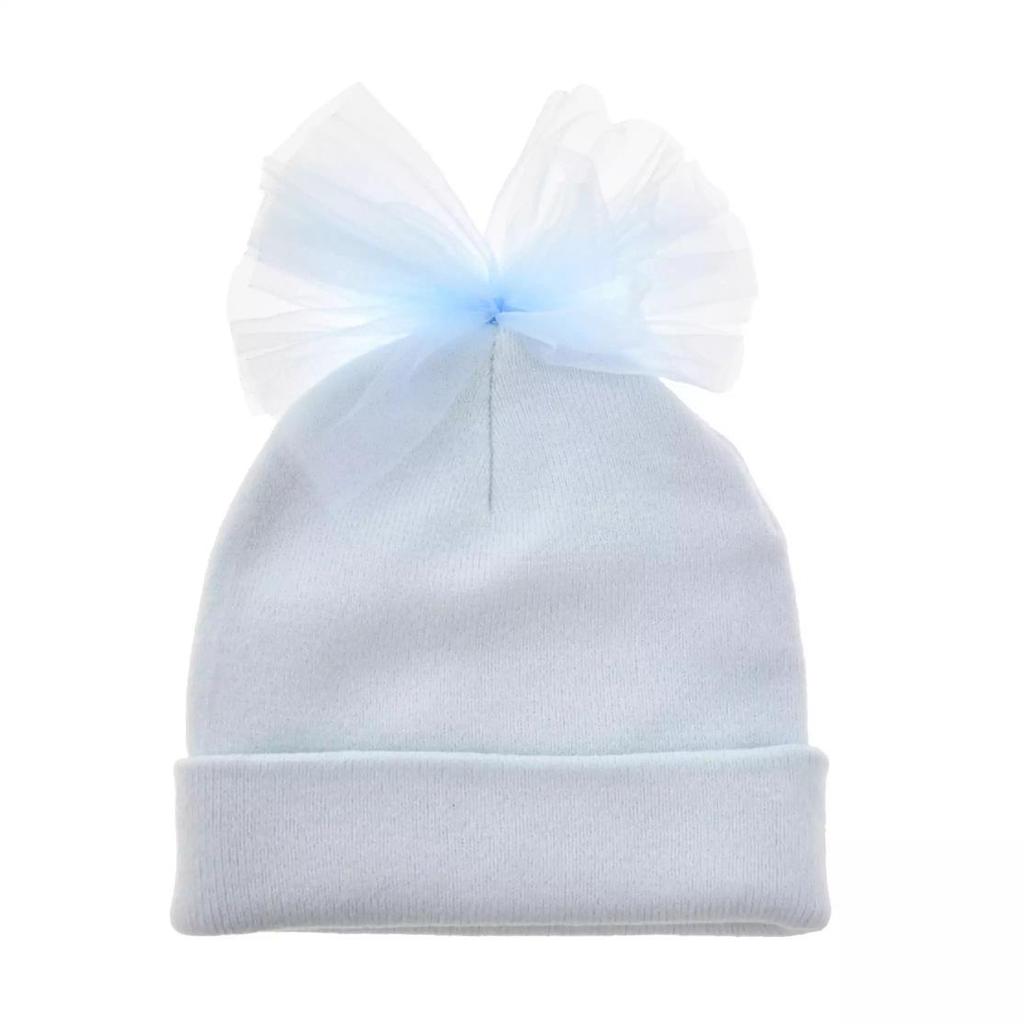 Disney Elsa Kids' Knit Cap Ribbon ( ENJOY WINTER ) Japan NEW Disney Store