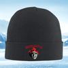 Happy Face Turban Red Hat Expression Men Women Unisex Knitted Hat Beanie Pullover Cap Winter Thermal Warm Christmas Outdoor Cycl