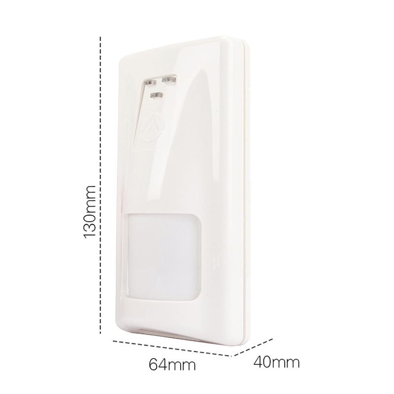 Wired Infrared Microwave Anti-theft Wide-Angle Human Sensor