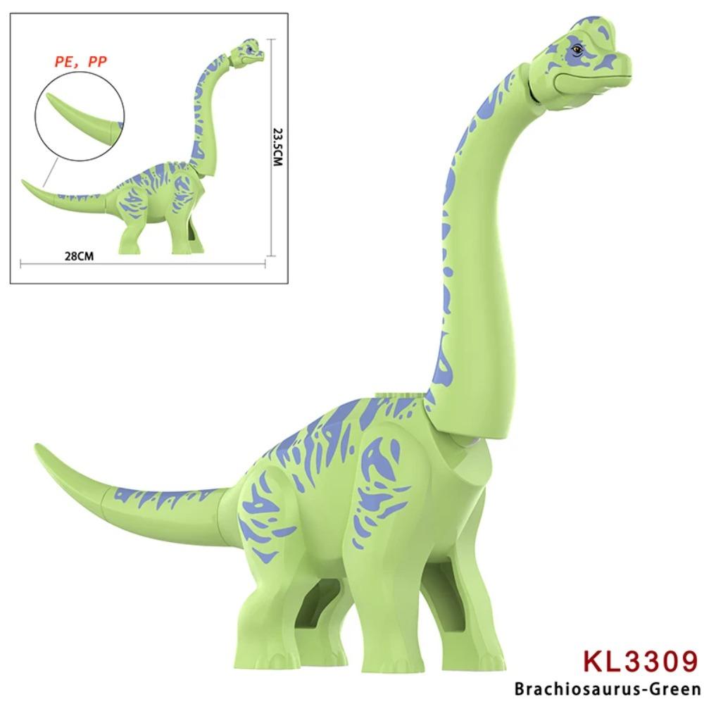 Raptor Brutal Building Jurassic Blocks World 2 MINI Figuras de Dinossauro Peças Blocos Dino Brinquedos Para Crianças Dinossauros Natal