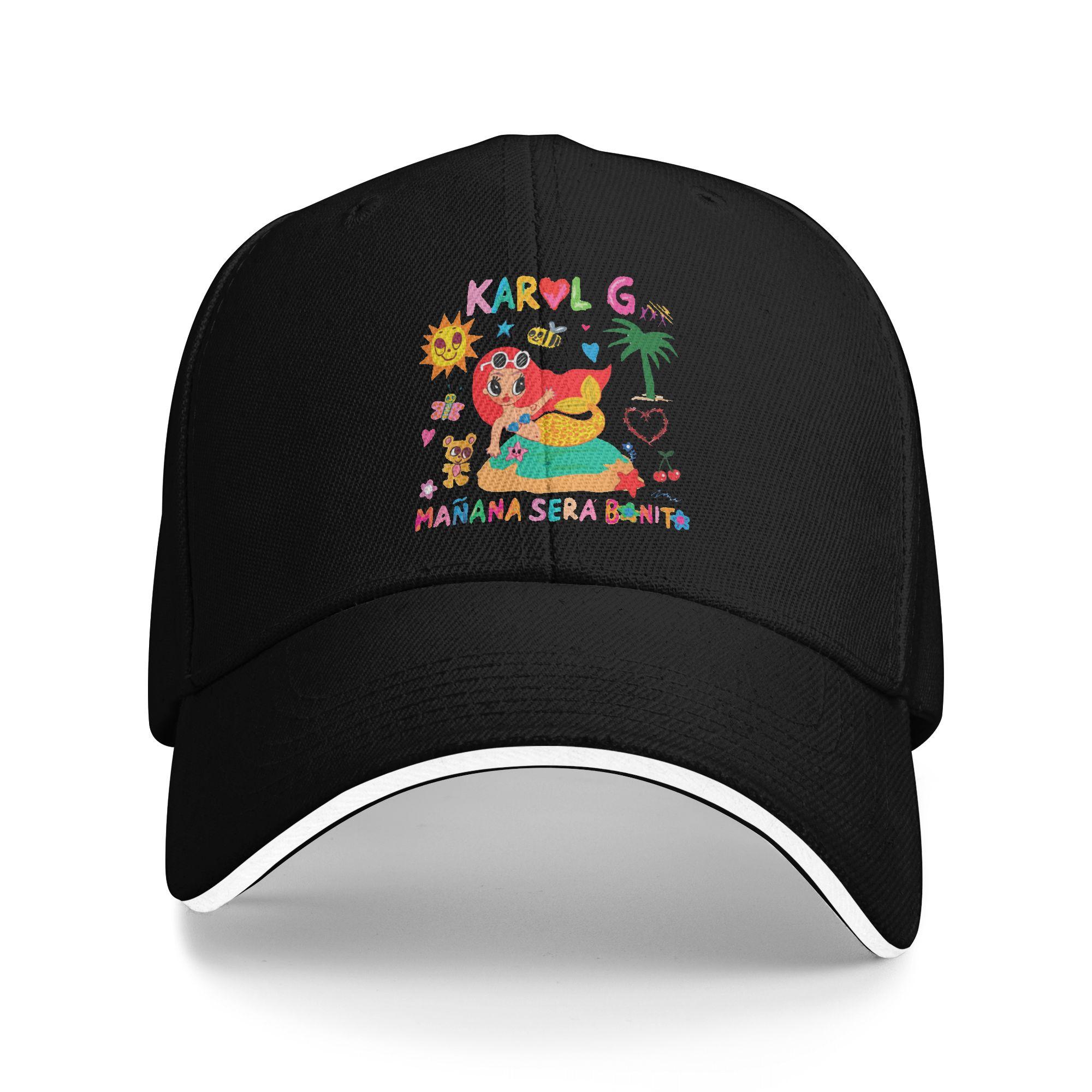 

Custom Cool Reggaeton Music Unisexana Sera Bonito Karol G Baseball Cap for Unisex WoUnisex Adjustable Unisex Dad Hat Summer Sun Hat One Size