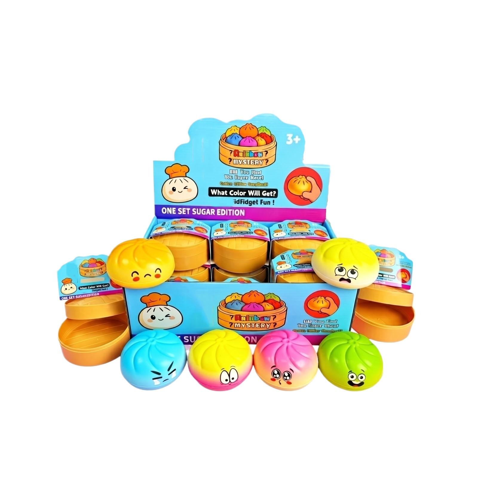 

Slow Rising Squishy Toy Set Mystery Bun Stress Relief Sensory Fidget Soft Foam Squeeze Toy Random Style for Kids and Adults One Size