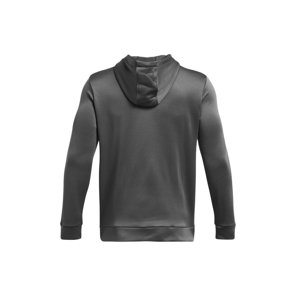 Under Armour Solid Logo Fleece Hoodie Men Hoodies Dark-Gray 1373353-025