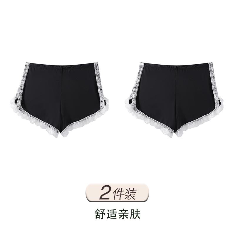 Lace Ice Silk Safety Pants