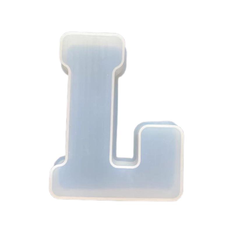 Silicone Alphabet Molds Large 26 Letter Molds Epoxy Resin Molds for DIY Craft Birthday Party Wedding Home Decoration