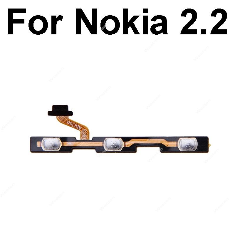Per Nokia 2.2 3.2 4.2 6.2 7.2 1.3 2.3 5.3 8.3 1.4 2.4 3.4 5.4 Tasto Laterale Volume Accensione Cavo Flessibile