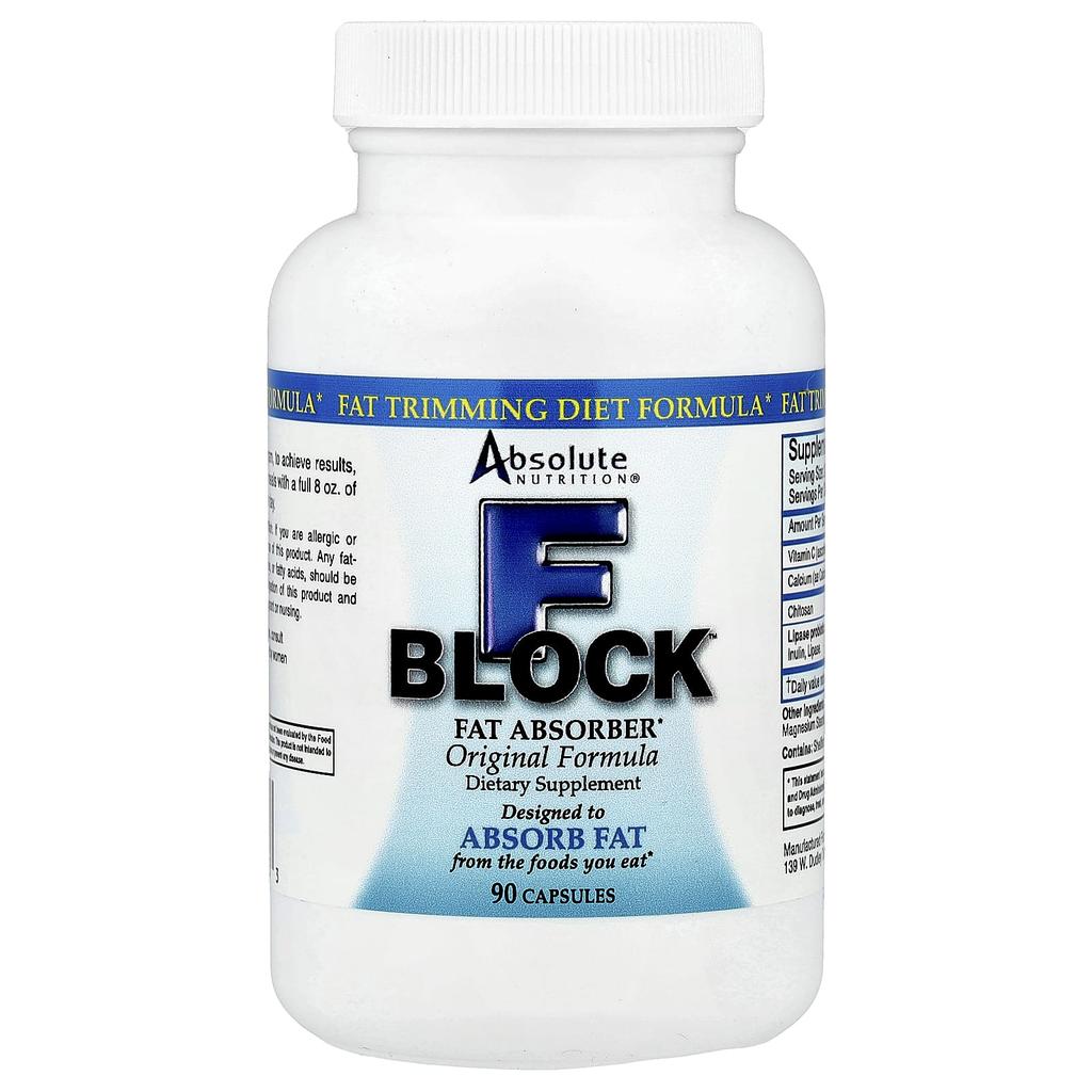 Fblock™, Fat Absorber, Original Formula, 90 Capsules