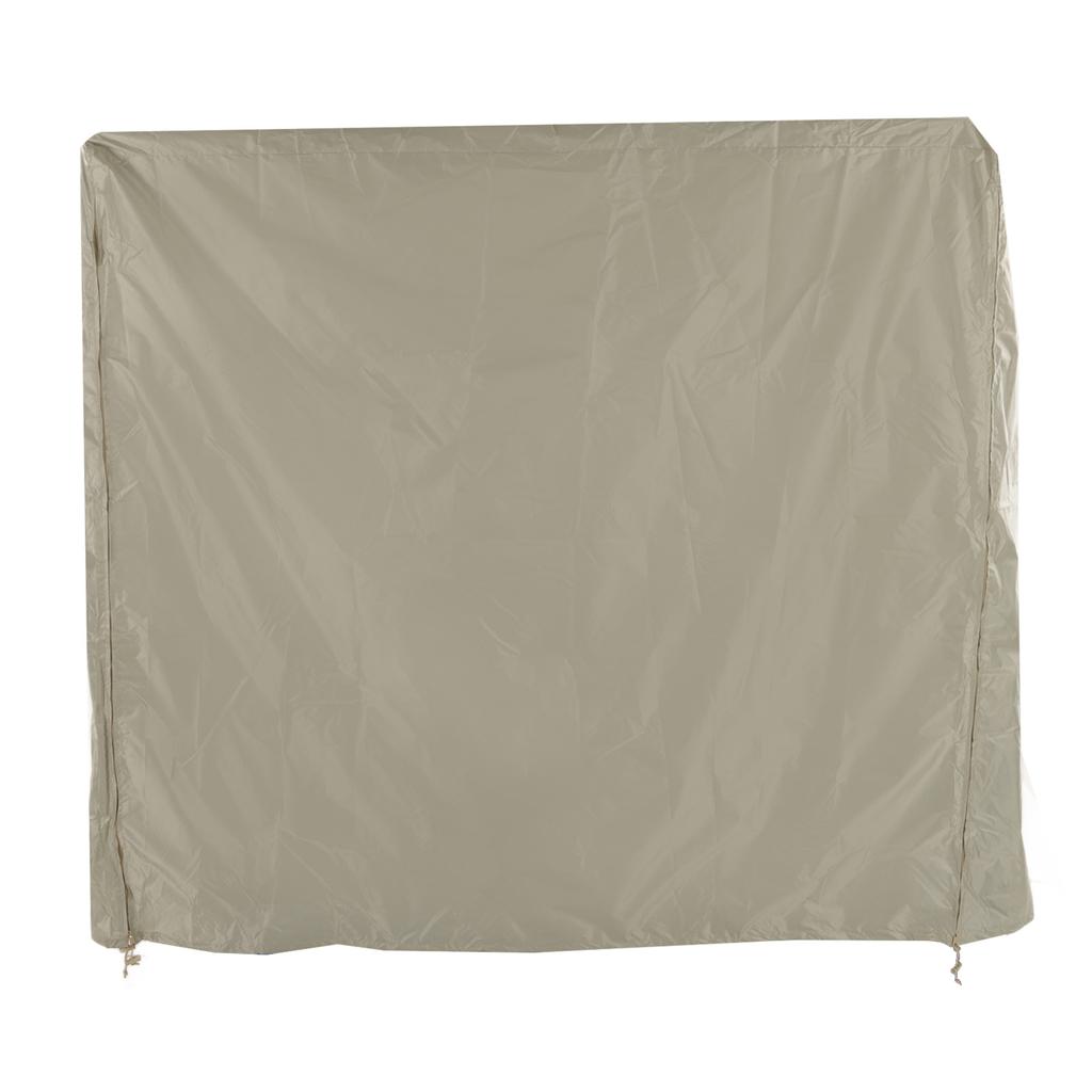 Table Tennis Table Dust Cover 190 Silver Coated Polyester Taffeta Courtyard Patio Waterproof Table