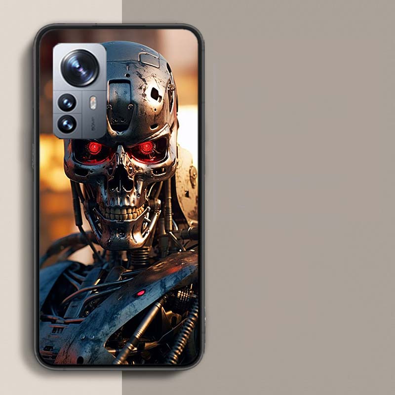 Arnold Schwarzenegger Terminator Handyhülle für Redmi Note 13 Pro Plus 14 Pro+ 12S 12 11S 11T 11E 11 10S 10 9S 9 Xiaomi Capa TPU