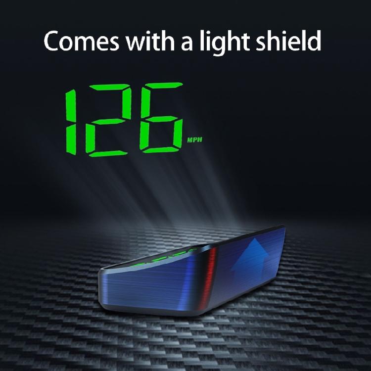Automotive Head Up Display With IP54 Rating HUD Digital Windshield Projector For Speed And RPM Monitoring