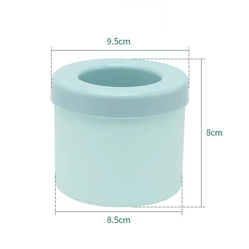 Soft Silicone Ice Mold DIY Cylinder Shaped Ice Maker Summer Cold Beer Whisky Accessory Creative Ice Block Mold Barware Tools