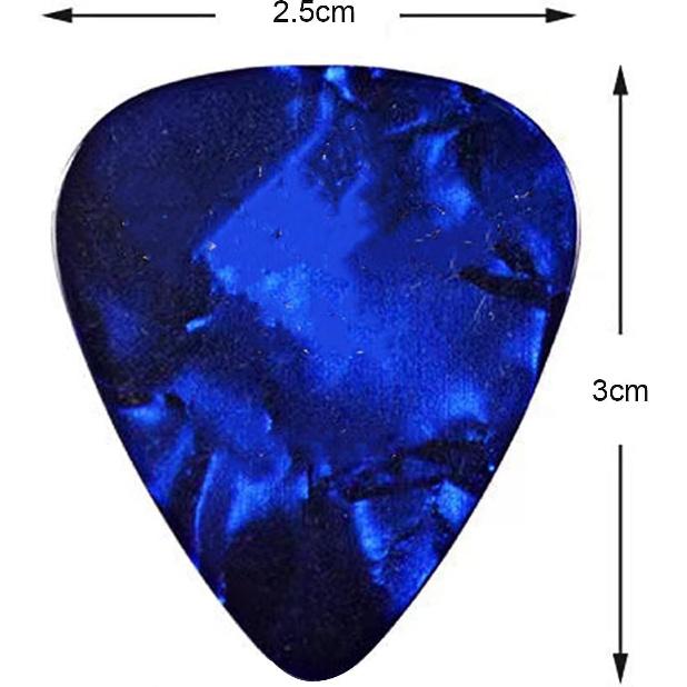 10 Pcs Colorful Love Heart Guitar Picks Plectrums Guitar Accessories Celluloid Guitar Picks 0.5 0.75 1.0 mm Thin Variety Natural Feel, Warm Tone for