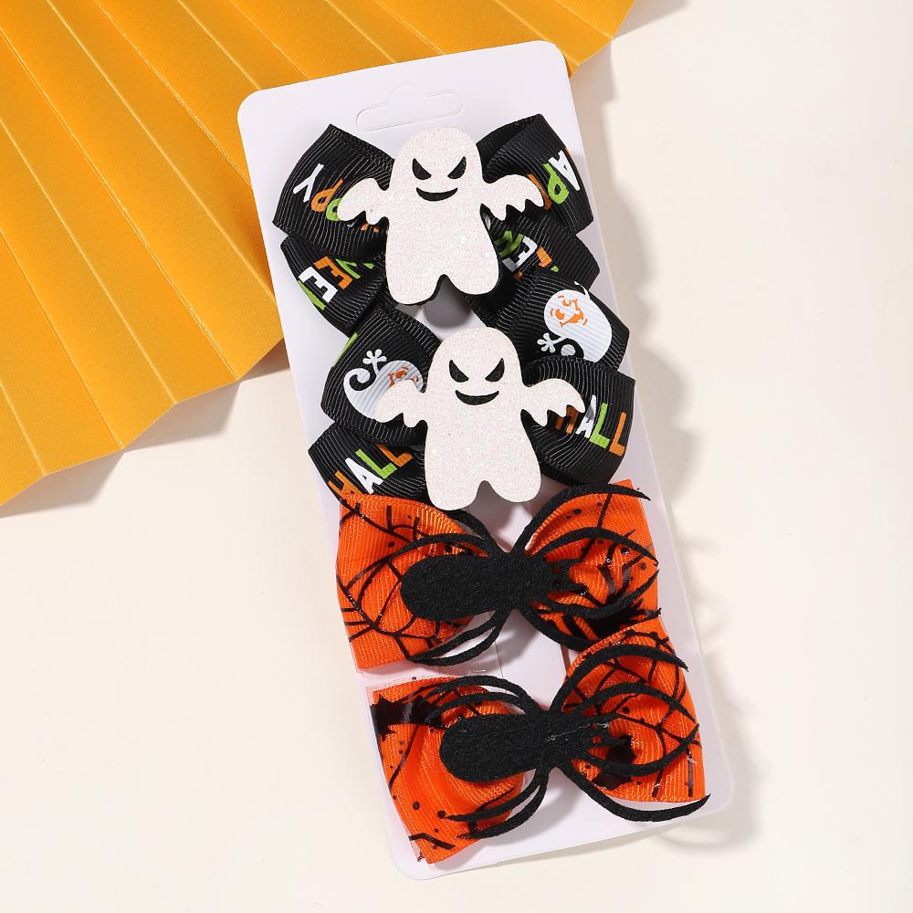 

8 шт./компл. заколки для волос на Хэллоуин, заколка для волос в виде черепа-призрака, тыквы, праздничная вечеринка, забавные детские аксессуары для волос, заколка для волос в подарок