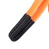 Tow Rope OffRoad Recovery Polyester Pulling Pull Strap 5 Metres 5 Ton for Car Vehicle(Orange )