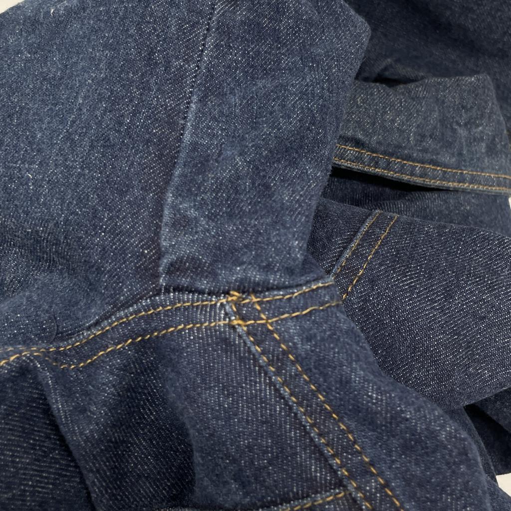 D&G Indigone Denim Gold Hardware Italian Made Trench Coat Coat S IndigoUsed