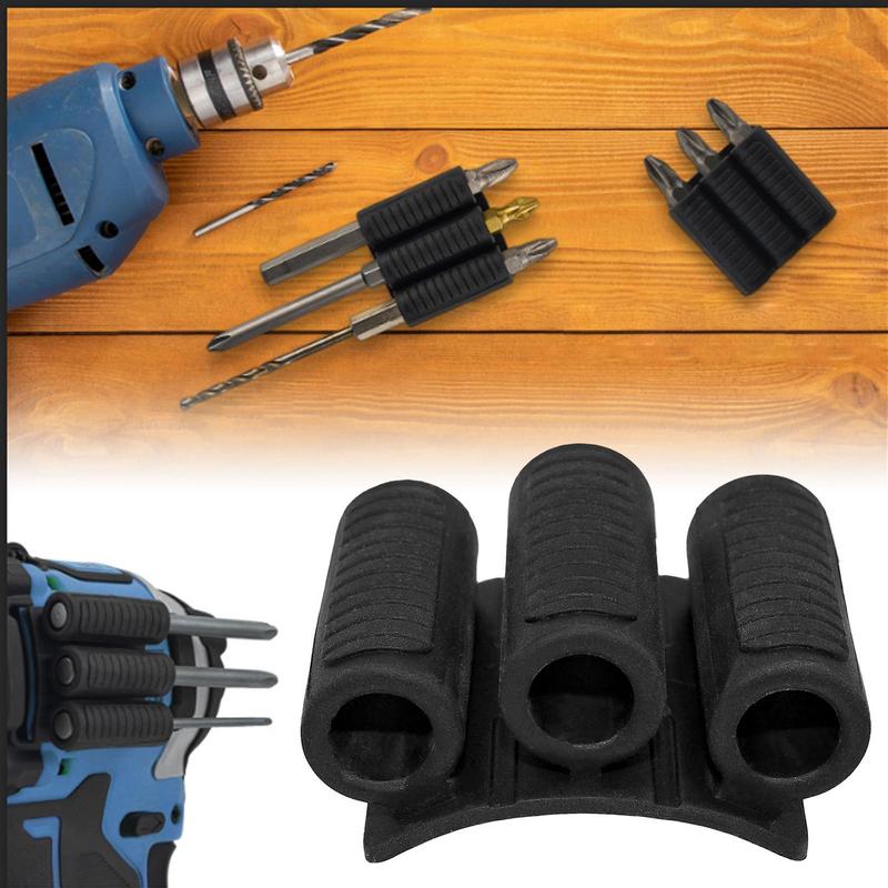 Uchwyt na bity z szybką wymianą, kabura na narzędzia, bardzo mocny klej, uchwyt boczny na bity do wiertarki elektrycznej lub wkrętarki udarowej