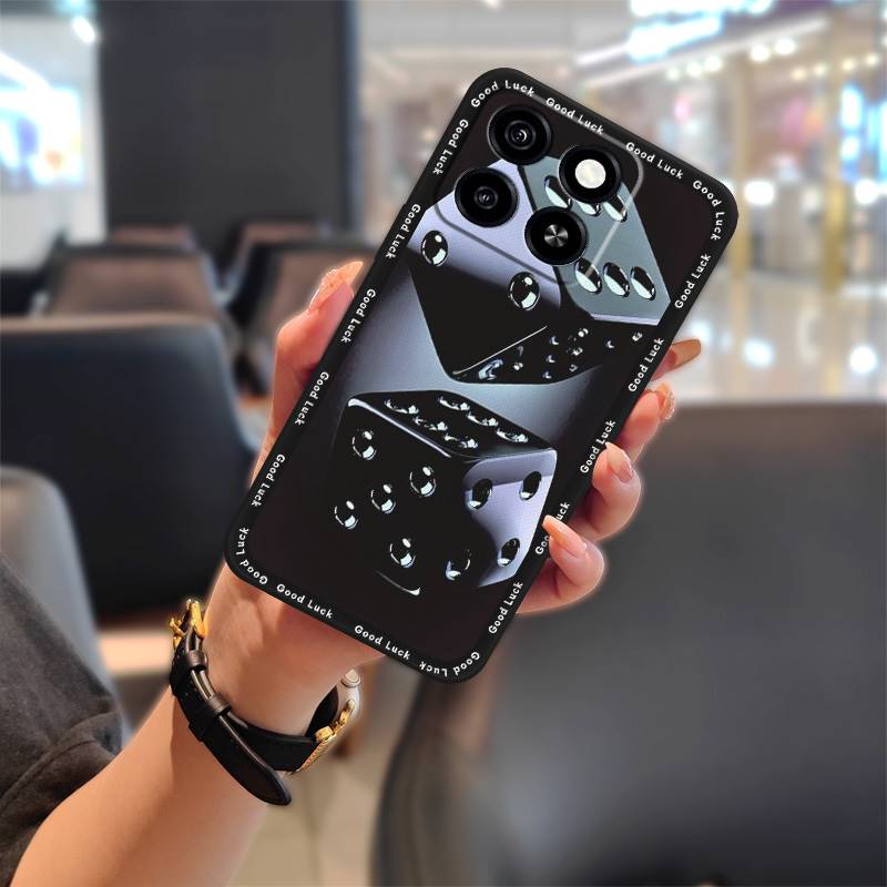 Custodia protettiva resistente allo sporco per ZTE Blade A35/A55 Cartone animato Silicone Morbida Custodia Protettore per telefono Impermeabile Carina