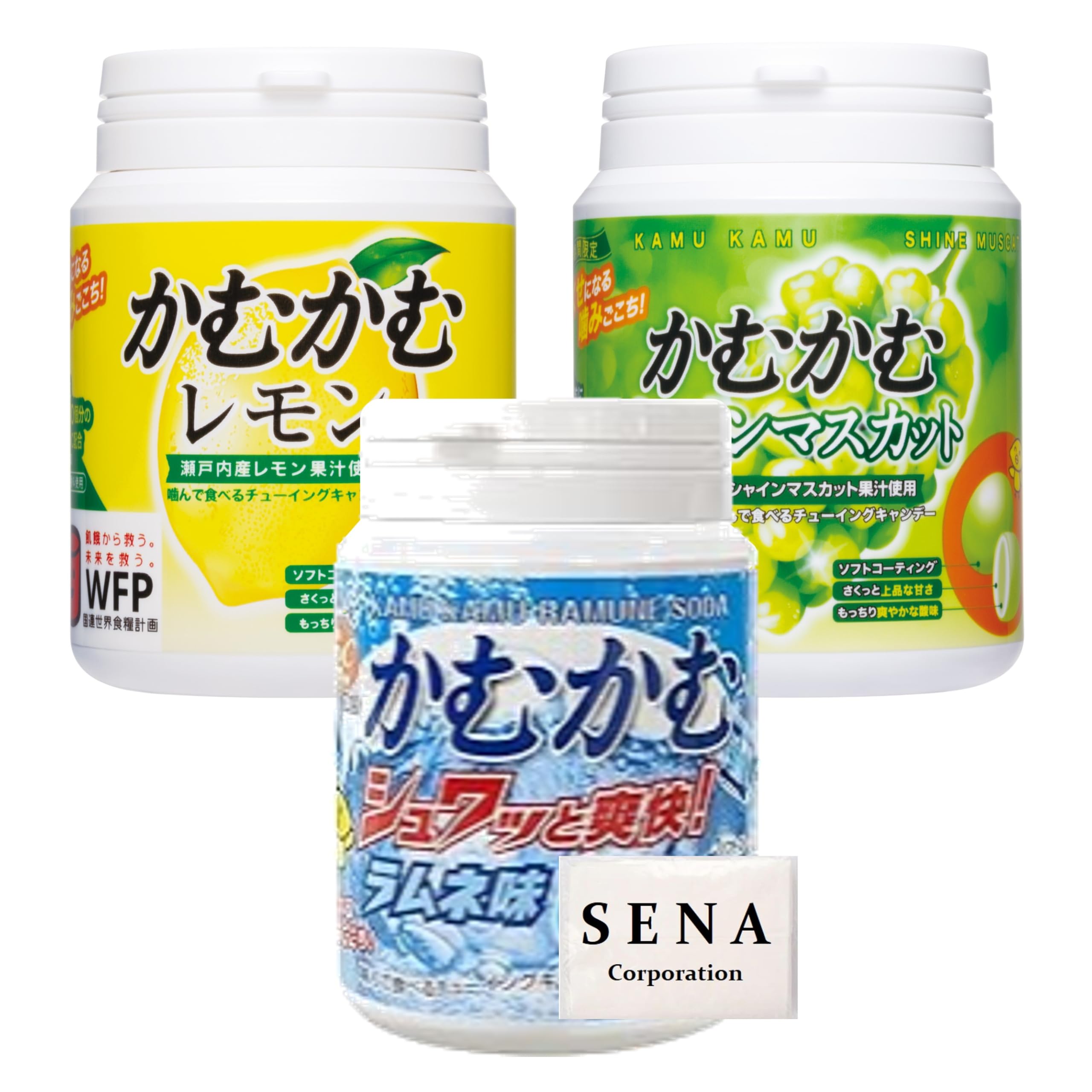 

Набор Kamu Kamu Lemon, бутылка 120 г каждая из Shine и всего 3 (1 Лимон, Мускат, Рамунэ, бутылки)